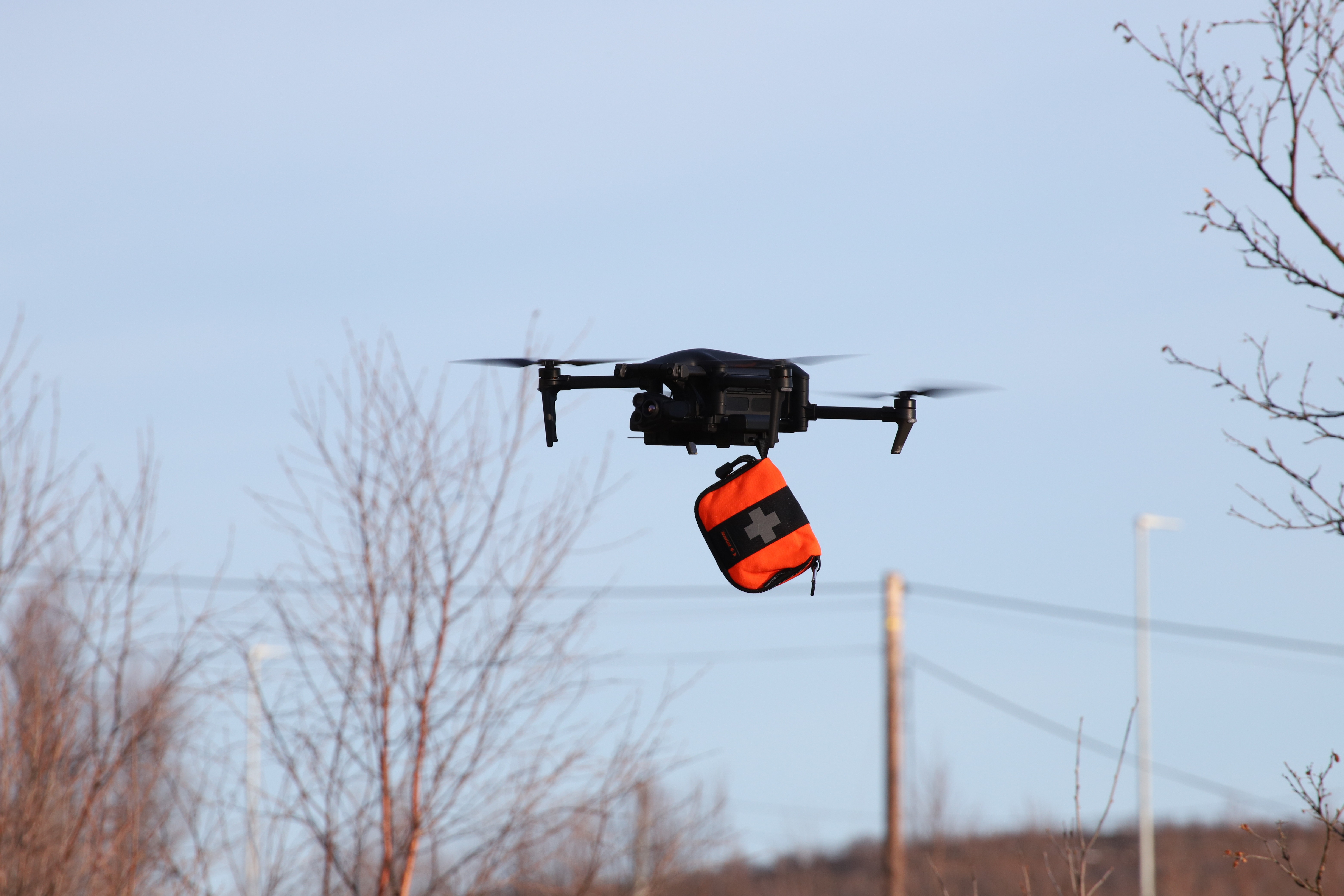 Parrot ANAFI UKR drone with Tundra payload